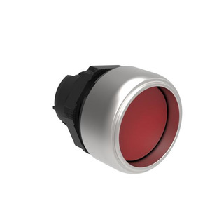 Cabeça de Botão Pressão Vermelho para Furo 22mm LPCB304
