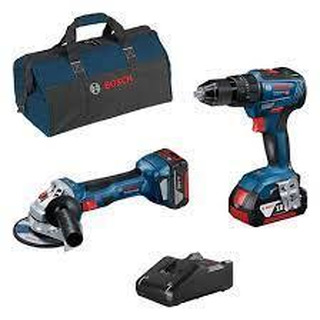Kit de Ferramentas a Bateria GSB 18V-45    GDX 18V-200   GWS 18V-7   2X5,0AH   Saco