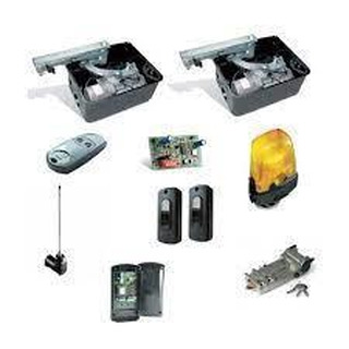 Kit Motor de Portão de Batente Soterrados para 2 Folhas 3,5Mts  Flyer Frog 001U1910ML