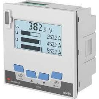 Analisador de Qualidade de Energia 0.05...6A 120...240V 5A IP51 WM1596AV53XOXX