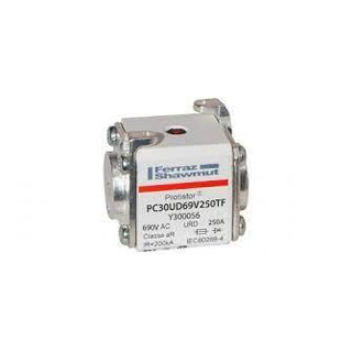 Fusivel Ultra Rapido para Proteção de Semicondutores com Indicador de Fusão AR 250A 690Vac Y300056 PC30UD69V250TF
