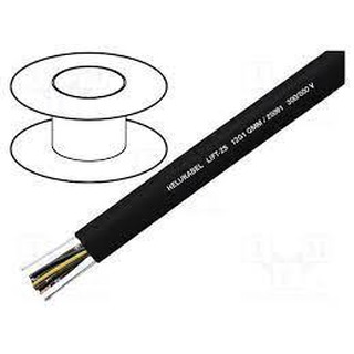 Cabo Auto Suportado PVC 2S 12x1,5 Preto