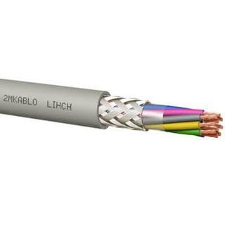 Cabo LIHCH 4X1 Cinxento Livre Halogénio