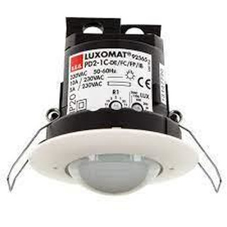 Detetor de Presença Redondo de Encastrar 360º para Led 300W 10Mts IP20 PD2-M-1C-FC 92565