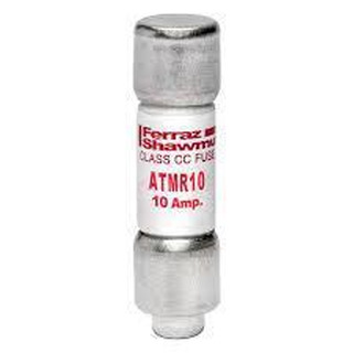 Fusivel Cilindrico 10x38mm 10A 600Vac/ dc Corte Rápido ATMR10