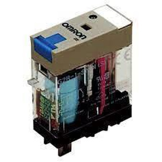 Relé Industrial 24Vdc 10A 1NA   1NF com Sinalização G2R-1-SNI 24DC