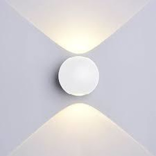 Aplique de Parede em Led Forma de Bola 6W 660lLm 4000k 90º Branco WL7496