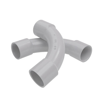Curva para Tubo VD 16 Cinzenta C-VD-16