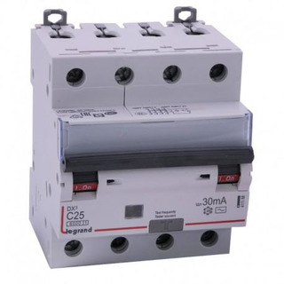 Disjuntor Diferencial 4P C25Ah  6000/ 10Ka 30Ma