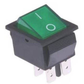 Interruptor Bipolar F-11405 L com Luz Verde 0911510025