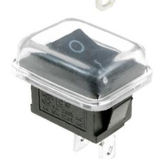 Interruptor com Protecção  F-11405 L Luz Vermelho 0911510026