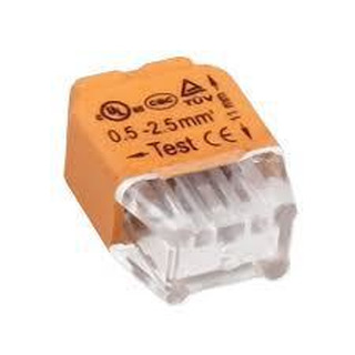 Ligador para Fio Rigido 2x2,5mm Blister 10Un OR-SZ-8004/ 2/10