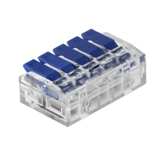 Ligador com Patilha para Fio Flexivel e Rigido 5x4mm blister 8Un OR-SZ-8017/ 5/8