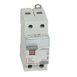 DX3 Interruptor Diferencial 2P 25Ah 300Ma