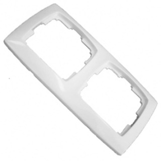 Quadro Duplo Horizontal Branco Galea * 777002