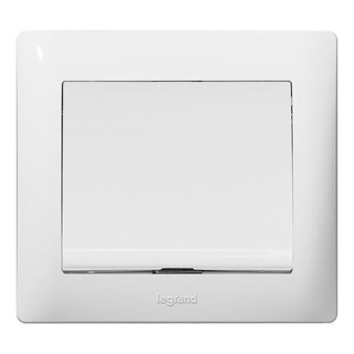 Espelho Central Roseta Branco Galea 777085