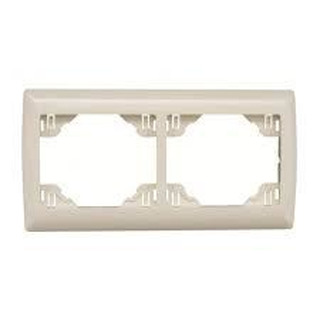 Espelho Duplo Horizontal Marfim Algarve 583112