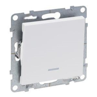 Interruptor com Tecla com Lâmpada de Localização Branco SintraPlus 584752