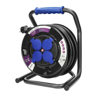 Enrolador com Cabo em Borracha H07RN-F 3G2.5mm 20Mts IP44 OR-AE-13156(GS)