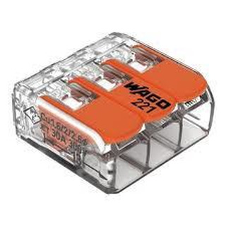 Ligador para Fio Flexivel e Rigido 3x6mm 221-613
