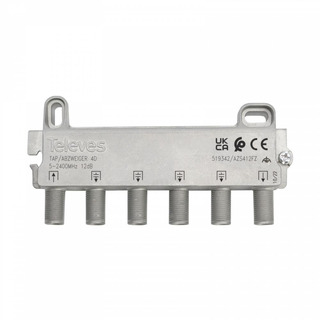 Derivador de Interior 5-2400Mhz 4D F 12dB 519342