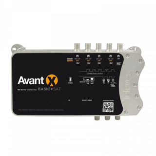 Avant X Basic-Sat com Filtro Anti-LTE Amplificador Programável com Filtragem Digital 6e/ 2s F com 2 Modos Selecionáveis 532113