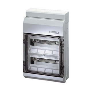 Quadro Saliente IP65 2Filas 24 Modulos MF CL Cinza