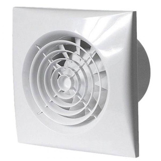 Extrator Silencioso SILENT-100 CHZ 95m3/ h IP45 com Sensor Humidade ClasseII 230V 5210402300