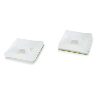 Base Adesiva 12,5x12,5 P/ Abraçadeira (PV-12.5x12.5) 100Un