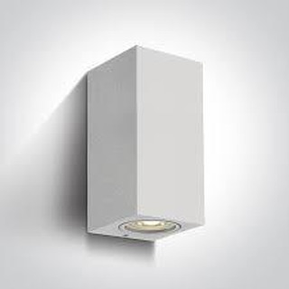 Aplique Saliente para Lampada GU10 2X7W Branco