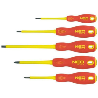 Conjunto de Chaves 5 Peças Fenda/ Philips 1000V 04-220