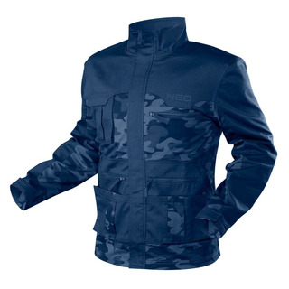 Casaco com Bolsos Camo Azul Tamanho S 81-213-S Neo Tools