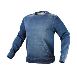Sweat Shirt Denim Azul com Bolsos Tamanho XXL 81-512-XXL Neo Tools