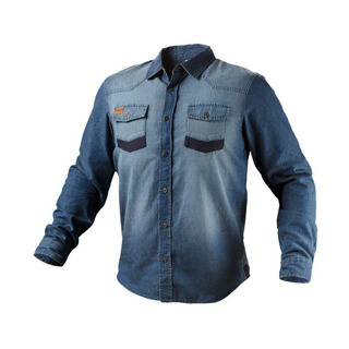 Camisa Manga Comprida Denim Azul Tamanho L 81-549-L Neo Tools
