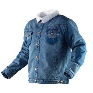 Casaco com Bolsos Denim Azul com IsolamentoTamanho L 81-557-L Neo Tools