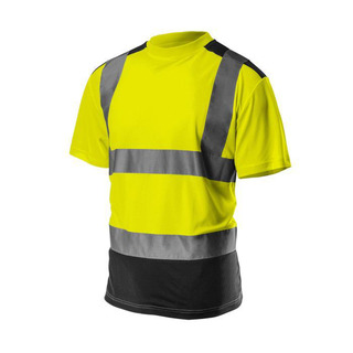 Tshirt Amarelo/ Azul com Reflector Tamanho XXL Neo Tools