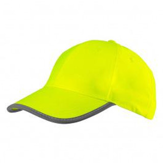 Boné Amarelo Flurescente com Reflector Neo Tools