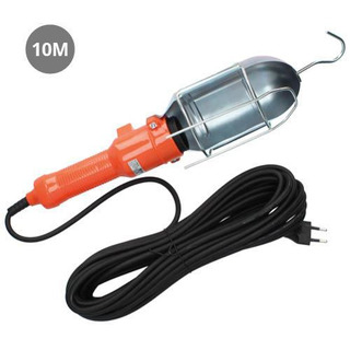Gambiarra E27 Metalica com Interruptor C/ Cabo 10mts