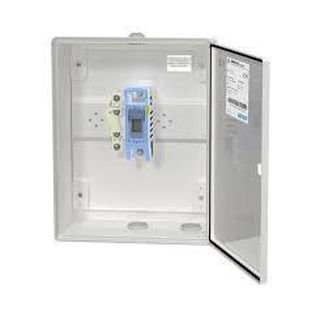Caixa Portinhola (P100) Monofásica Equipada Cinzente KVOPM