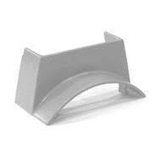 Adaptador para Calha de Chão 50x12 Cinzento 10117 ACZ