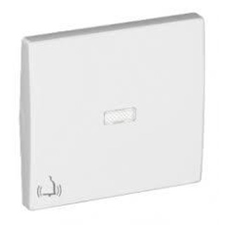 Tecla para Luminosos com Simbolo de Campainha Serie 5000 Branco