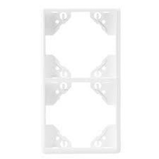 Espelho Duplo Vertical Serie 5000 Branco
