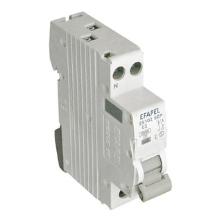 Disjuntor 1P N 4,5KA 6A