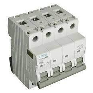 Disjuntor 4P 40A 6Ka Curva D 55140 4DS