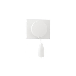 Centro para Comutador com Botão de Cordão Sirius 70 Branco