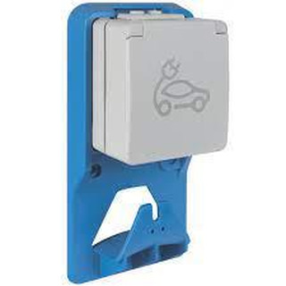 Tomada Schuko Saliente para Mobilidade Eléctrica 2P T 16A 250V 81751
