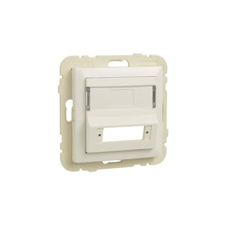 Centro para Acoplador para Conectores FO/ SC Duplex Logus 90 Branco