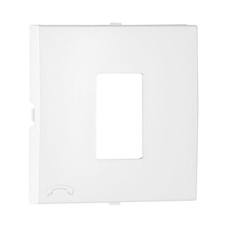 Centro para Tomada Telefónica Logus 90 Branco