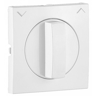 Centro para Botão de Estores / Comutador Rotativo Logus 90 Branco