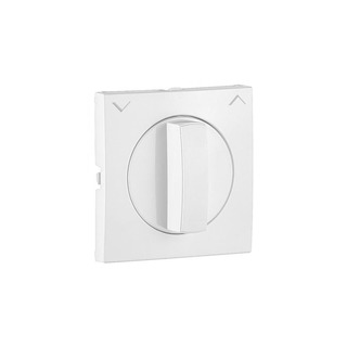 Centro para Botão de Estores / Comutador Rotativo Logus 90 Marfim